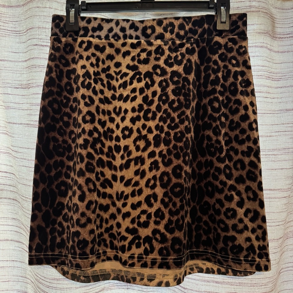 Windsor Leopard print skirt